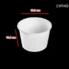 سطل گیاهی یکبار مصرف ۱۸۰۰ سی سی آملون-ابعاد