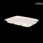باکس یکبار مصرف 6 خانه مستطیل-پت