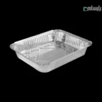 ظرف یکبار مصرف آلومینیوم پنج پرسی پارسه کد 120