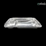 ظرف یکبار مصرف آلومینیومی سه خانه کبابی ویژه کد ۱۲۳-ظرف آلومینیومی سه خانه کبابی ویژه 123 🥩 مخصوص کباب و جوجه