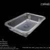 دیس یکبار مصرف پروتئینی شفاف ابعاد 5×18×25.5-زاویه دیگر
