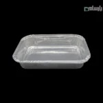 ظرف یکبار مصرف آلومینیومی هواپیمایی کد ۱۰۴-🍱 ظرف آلومینیومی هواپیمایی کد 104 ✈️ استاندارد و مخصوص کترینگ