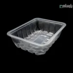 ظرف گوشت یکبار مصرف شفاف ابعاد 6×17×22