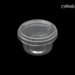 ظرف سس خوری 80 سی سی یکبار مصرف شفاف -پت