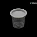 ظرف تست سس یکبار مصرف درب دار-پت