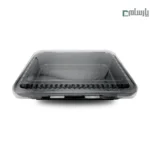 دیس گوشت یکبار مصرف مشکی ابعاد 7×28×41
