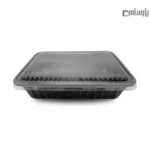 ظرف بسته بندی مرغ پلی پرو مشکی ابعاد 11×26×40
