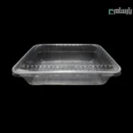 ظرف گوشت یکبار مصرف پلی پرو شفاف ابعاد 11×26×40