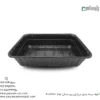 ظرف بسته بندی مرغ پلی پرو مشکی ابعاد 11×26×40-زاویه دیگر