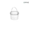 سطل یکبار مصرف ماکروویو 610 سی سی دسته دار شفاف