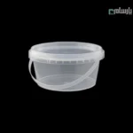 ظرف یکبار مصرف گرد 750 سی سی شفاف ماکروویوی پولاد پویش – 🥡 ظرف گرد شفاف 750cc پولاد پویش | مناسب بسته‌بندی غذا