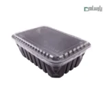 ظرف یکبار مصرف مشکی کد 710 مهرپارسا – 🥡 ظرف مشکی 710 مهرپارسا | مقاوم و کاربردی