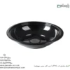 ظرف یکبار مصرف مشکی کد FT120 با درب سس کاپ مهرپارسا – 🍱 ظرف مشکی FT120 مهرپارسا | با درب کاپ سس-زاویه دیگر