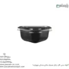 ظرف سس کاپ یکبار مصرف مثلثی مشکی مهرپارسا – 🥫 کاپ سس مثلثی مشکی مهرپارسا | مناسب بستهبندی سس-زاویه دیگر