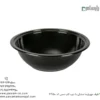 ظرف یکبار مصرف مهرپارسا مشکی با درب کاپ سس کد FT150 – 🥡 ظرف مشکی FT150 مهرپارسا | همراه درب کاپ سس-زاویه دیگر