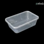 ظرف یکبار مصرف مستطیل شفاف 750 سی سی مایکروفری پولاد پویش – 🍱 ظرف مستطیل ۷۵۰ سی‌سی | کاربردی و سبک