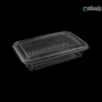 ظرف یکبار مصرف دلی 750 سی سی مستطیل شفاف پریما - 📦 ظرف دلی مستطیلی شفاف 750 سی سی مقاوم