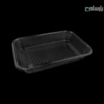 دیس یکبار مصرف خانواده بلند مستطیل شفاف پریما - 🍽️ دیس بزرگ مستطیلی شفاف خانواده