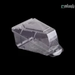 ظرف یکبار مصرف اسلایس باکس کیک مثلثی شفاف پریما - 🍰 باکس مثلثی شفاف مخصوص برش کیک