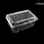 ظرف یکبار مصرف باکس میوه مستطیل شفاف پریما - 🍇 باکس شفاف مستطیلی مخصوص بسته‌بندی میوه