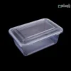 ظرف یکبار مصرف تک پرسی شفاف درب دار پریما - 🍱 ظرف تک پرسی شفاف درب‌دار برای بسته‌بندی غذا