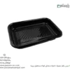 دیس یکبار مصرف خانواده مشکی کوتاه مستطیل پریما - 🍽️ دیس مشکی کوتاه مستطیلی خانواده-زاویه دیگر