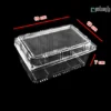 ظرف یکبار مصرف باکس میوه مستطیل شفاف پریما-ابعاد