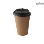 لیوان یکبار مصرف کاغذی تک جداره کرافت 360 سی سی – ☕ لیوان کرافت قهوه‌ای تک‌جداره مناسب چای، قهوه و نوشیدنی‌های گرم