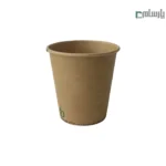 لیوان کاغذی یکبار مصرف تک جداره کرافت 90 سی سی – ☕ لیوان کرافت قهوه‌ای کوچک و سبک مناسب اسپرسو و پذیرایی گرم