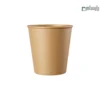 لیوان یکبار مصرف کاغذی 110 سی سی تک جداره کرافت – ☕ لیوان کرافت قهوهای کوچک مناسب اسپرسو، دمنوش و نوشیدنیهای گرم