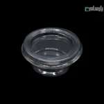 ظرف سس خوری یکبار مصرف 50 سی سی درب دار شفاف-پت